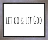 Let Go and Let God Gallery Wrap