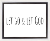 Let Go and Let God Gallery Wrap