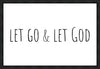 Let Go and Let God Gallery Wrap