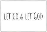 Let Go and Let God Gallery Wrap