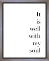 It is Well With My Soul Gallery Wrap