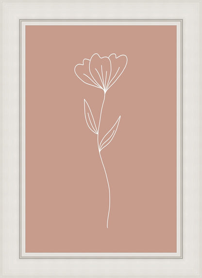 Minimalist Flower Pink
