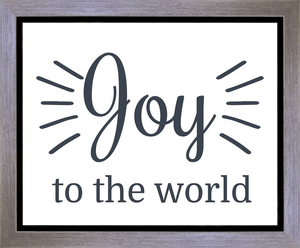 Joy to The World Gallery Wrap