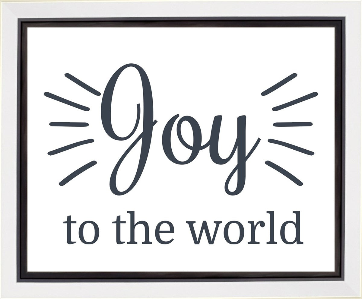 Joy to The World Gallery Wrap