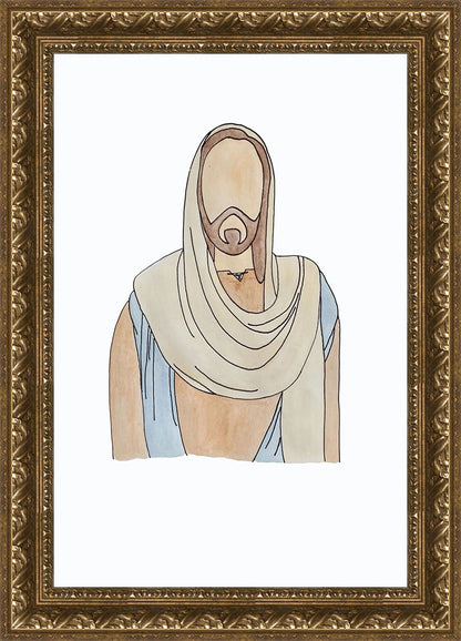 Jesus Watercolor