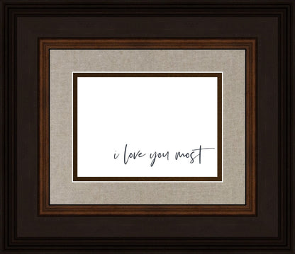I Love You Most