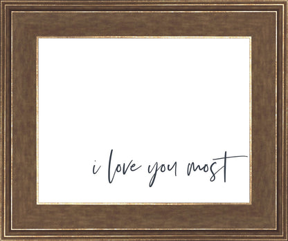 I Love You Most