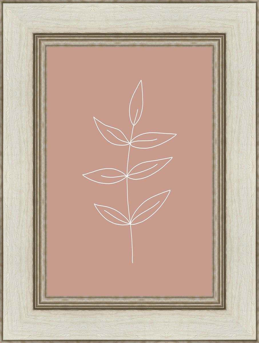 Minimalist Leaves Pink
