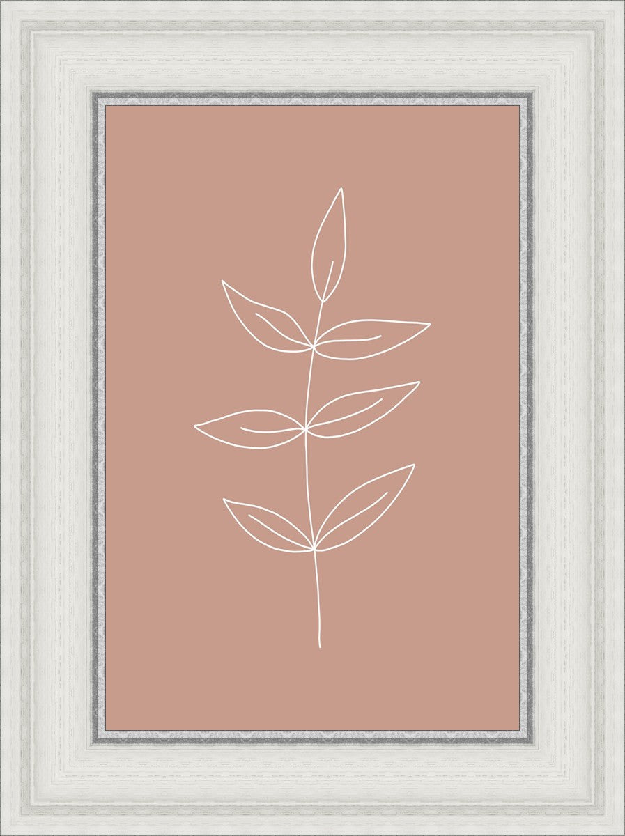 Minimalist Leaves Pink