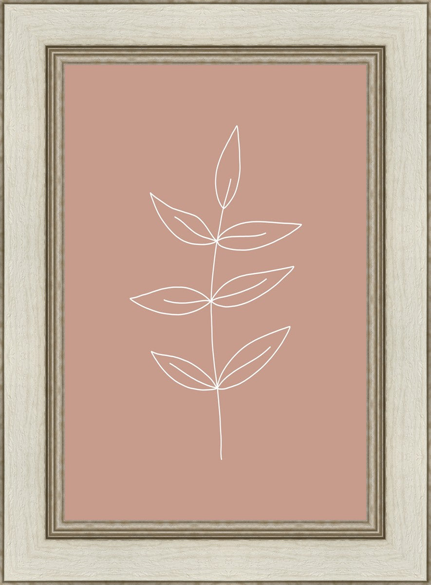 Minimalist Leaves Pink