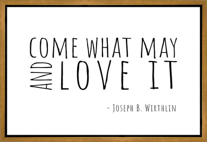Come What May Gallery Wrap