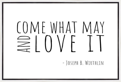 Come What May Gallery Wrap