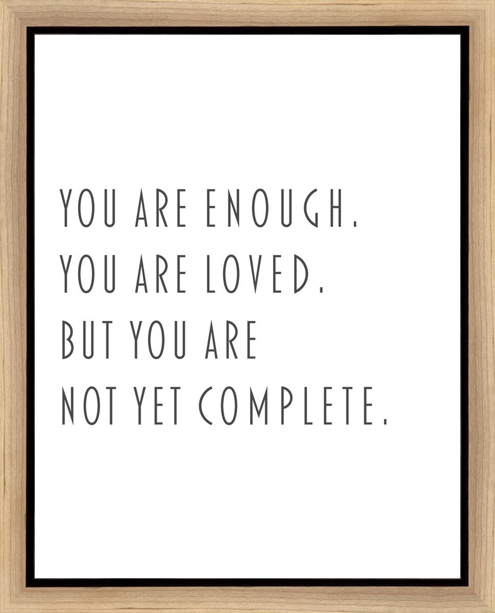 You Are Enough Gallery Wrap