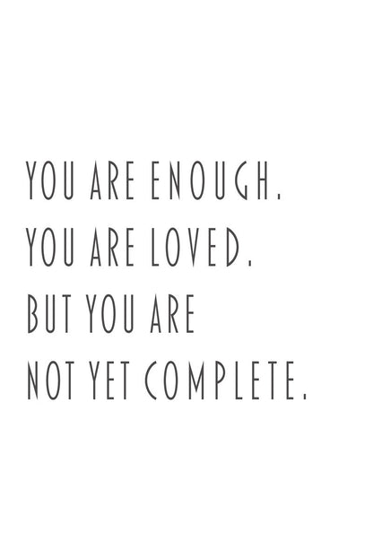 You Are Enough Gallery Wrap