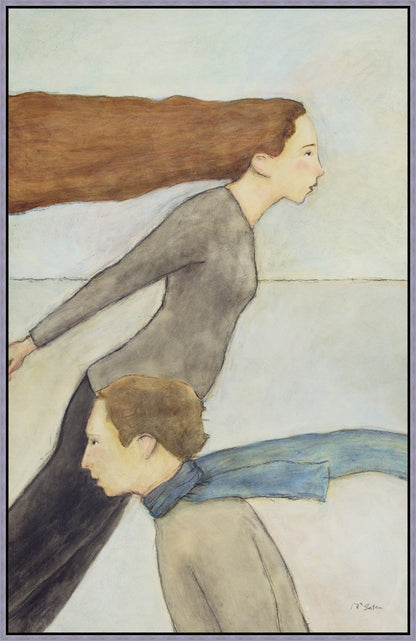 Opposing Winds Large Wall Art Gallery Wrap