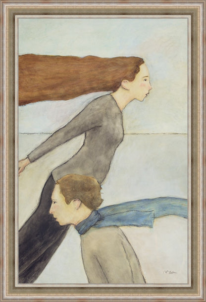 Opposing Winds Large Wall Art