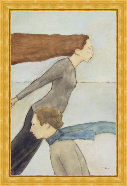 Opposing Winds Large Wall Art