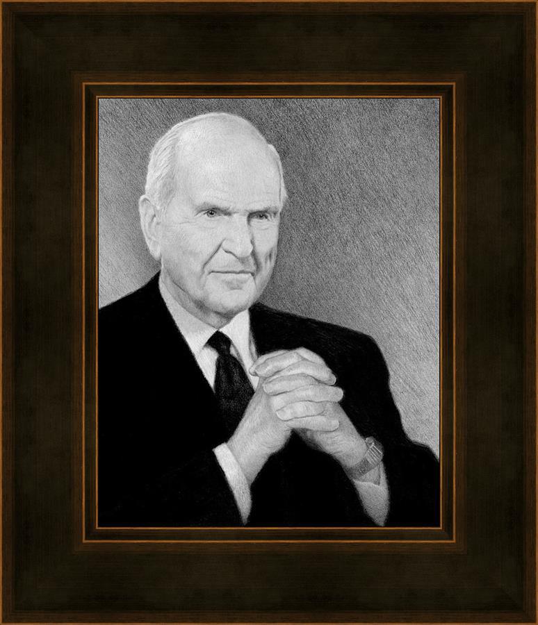 President Nelson Portrait Sketch