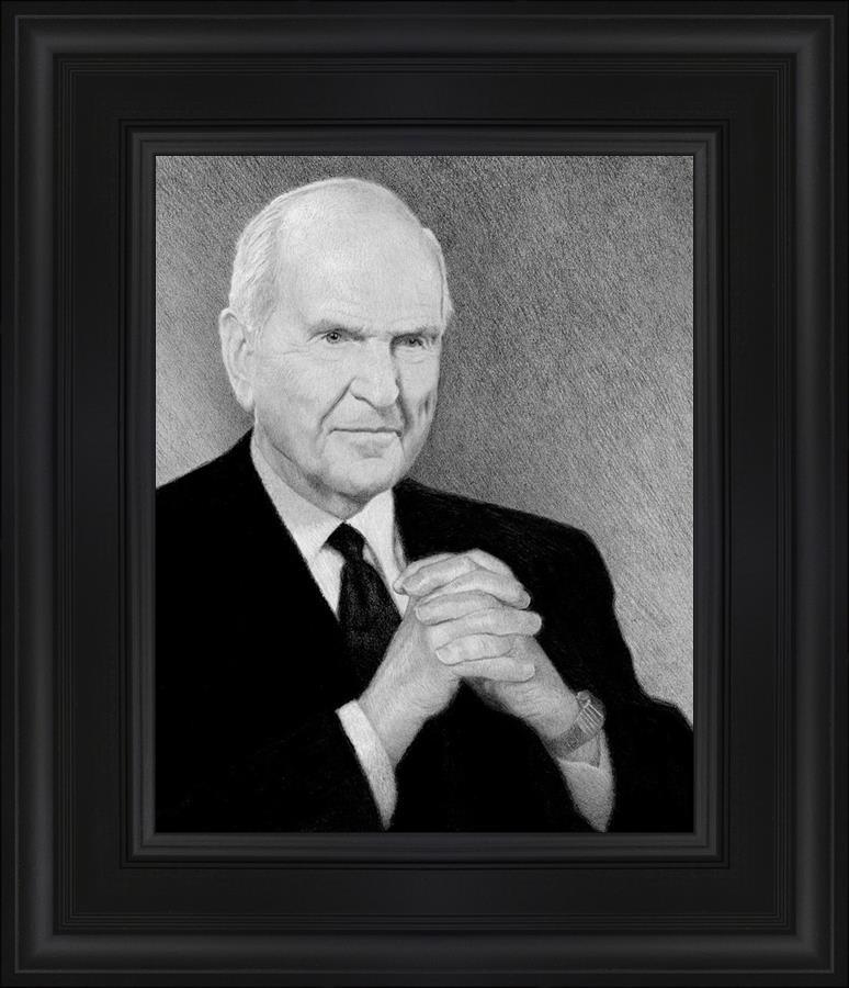 President Nelson Portrait Sketch