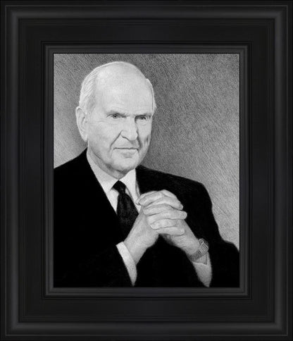 President Nelson Portrait Sketch