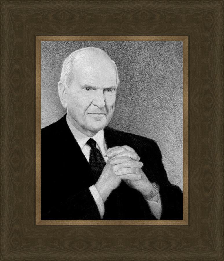 President Nelson Portrait Sketch