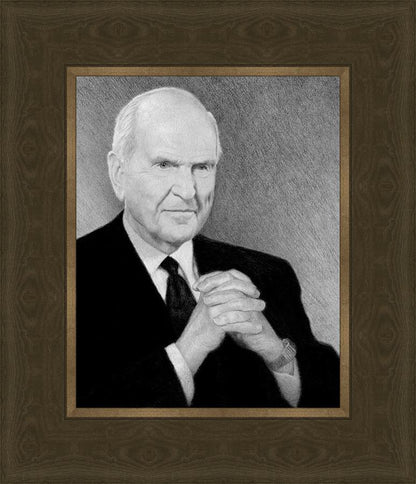 President Nelson Portrait Sketch