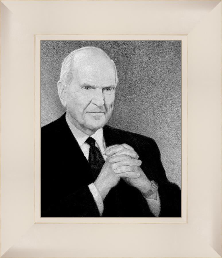 President Nelson Portrait Sketch