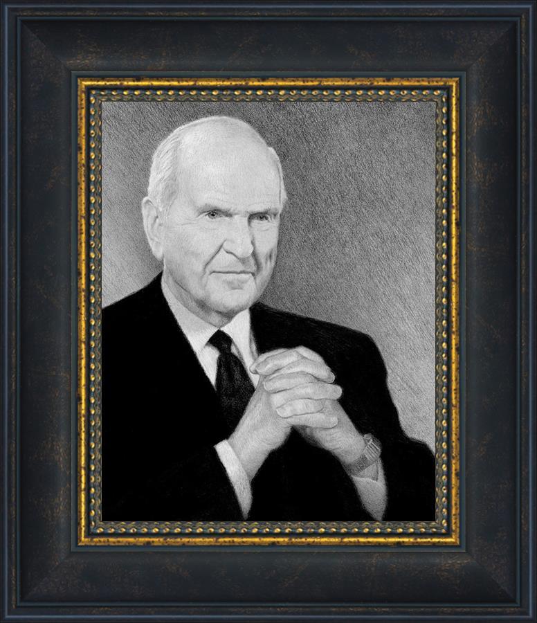 President Nelson Portrait Sketch