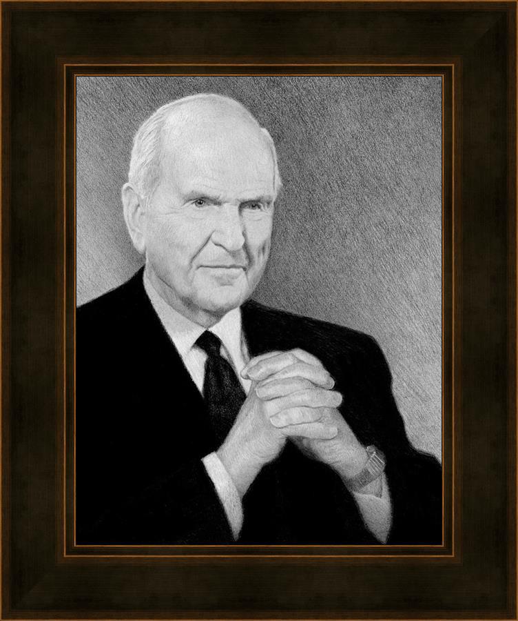 President Nelson Portrait Sketch