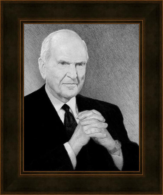 President Nelson Portrait Sketch