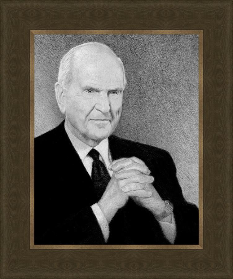President Nelson Portrait Sketch