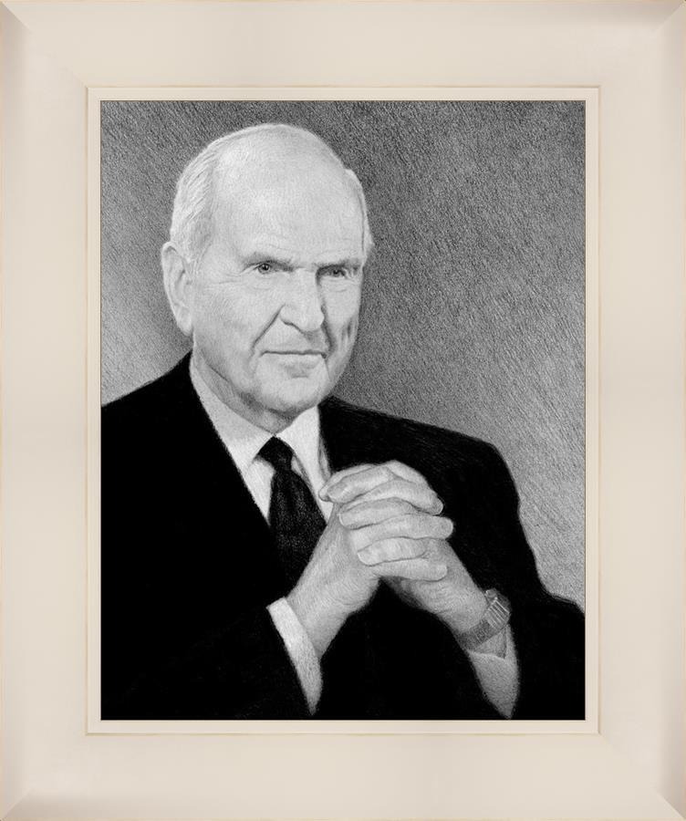 President Nelson Portrait Sketch