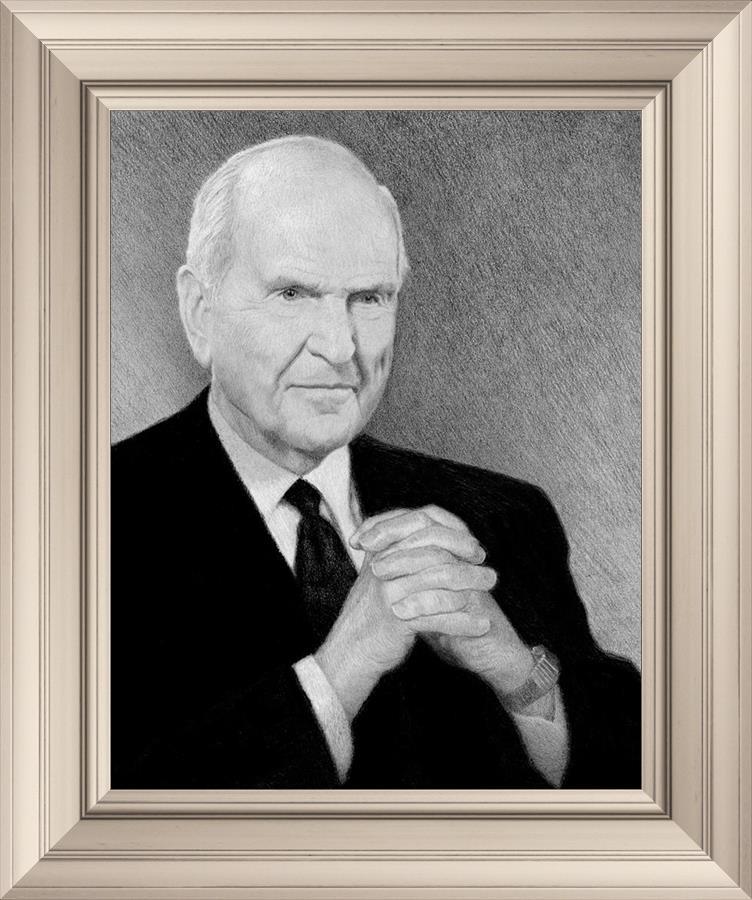 President Nelson Portrait Sketch