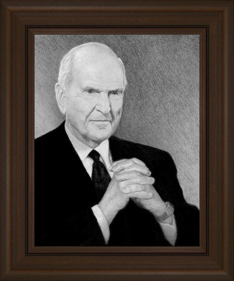 President Nelson Portrait Sketch