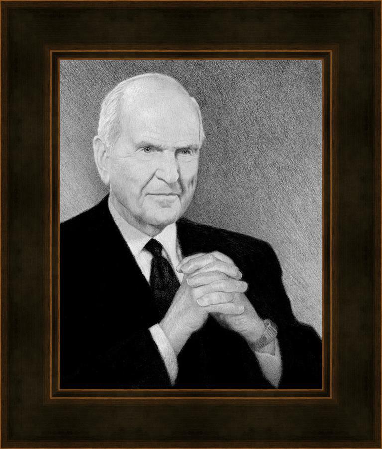 President Nelson Portrait Sketch