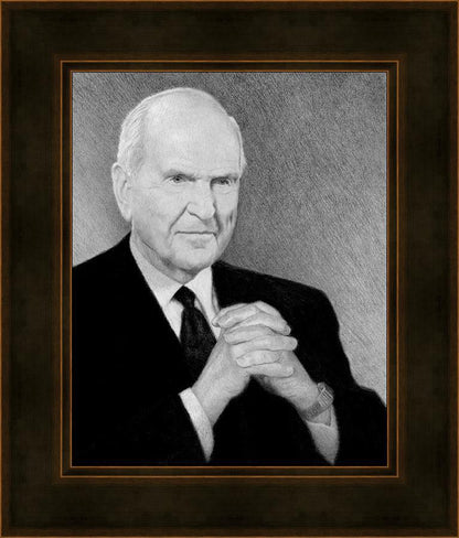 President Nelson Portrait Sketch