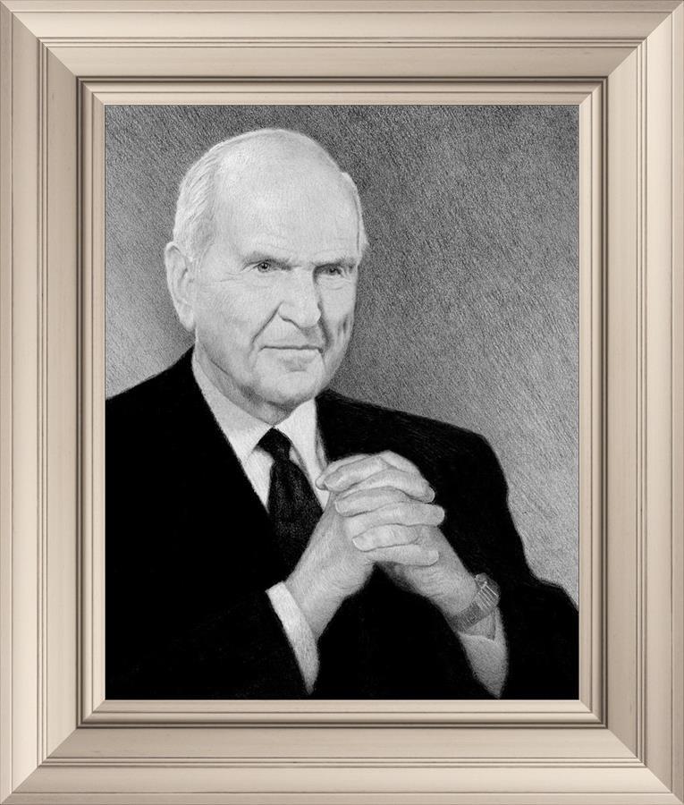 President Nelson Portrait Sketch