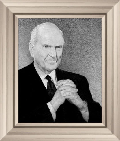 President Nelson Portrait Sketch