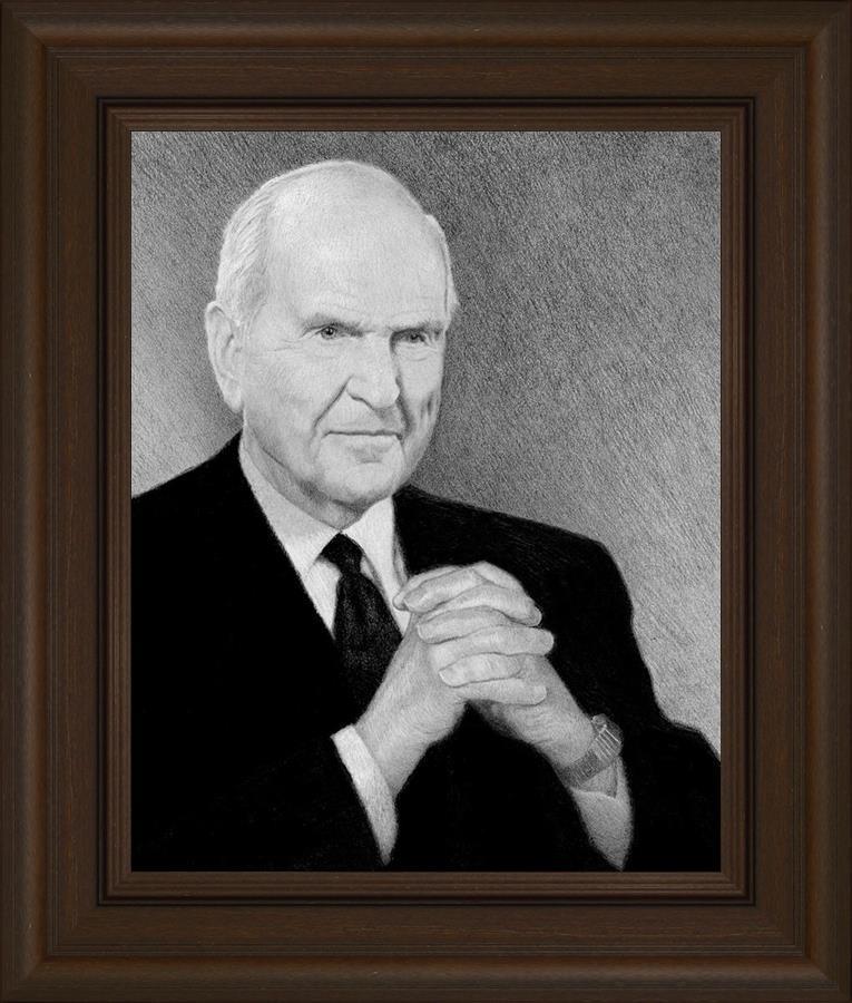 President Nelson Portrait Sketch