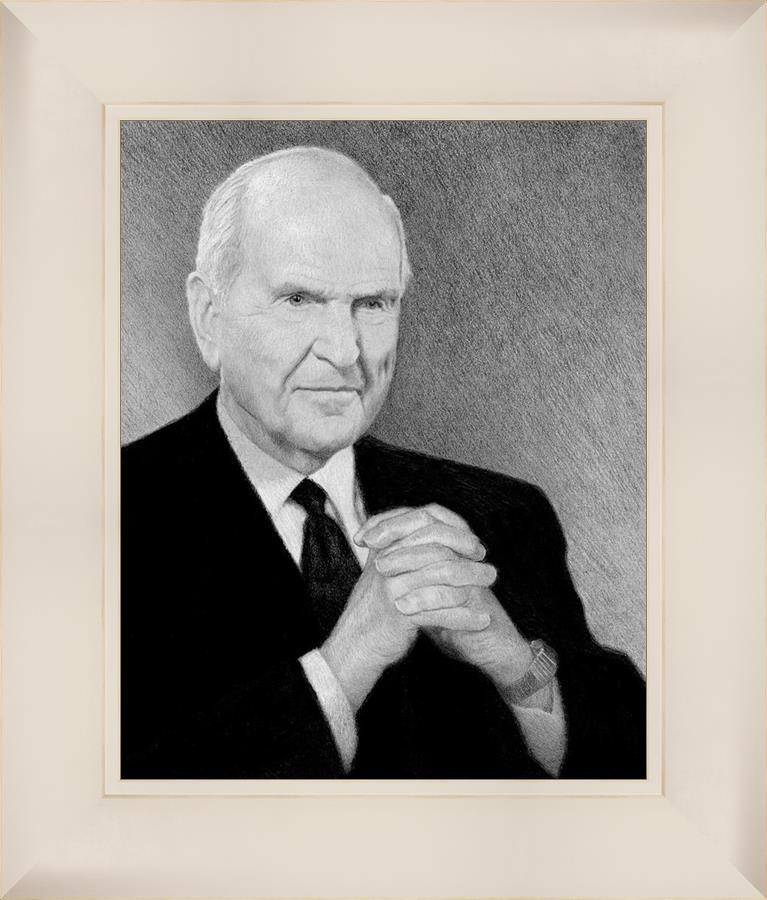 President Nelson Portrait Sketch
