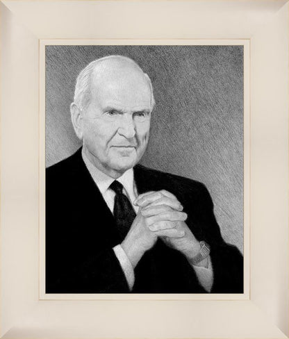 President Nelson Portrait Sketch