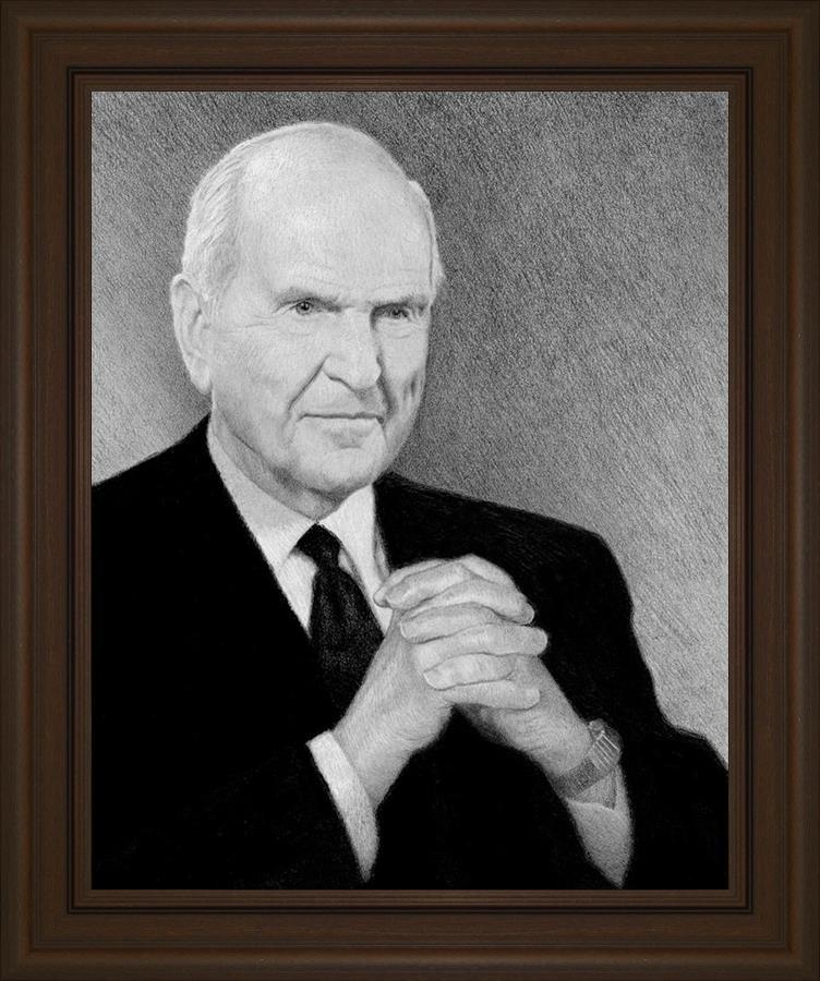 President Nelson Portrait Sketch