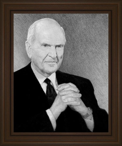 President Nelson Portrait Sketch