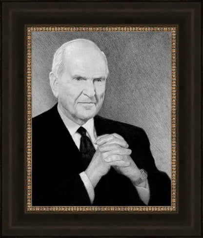 President Nelson Portrait Sketch
