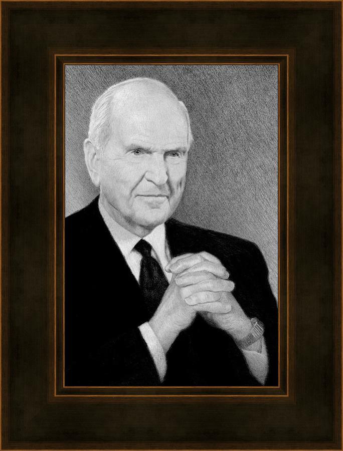 President Nelson Portrait Sketch