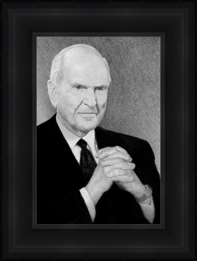 President Nelson Portrait Sketch