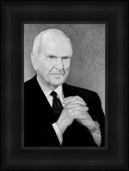 President Nelson Portrait Sketch