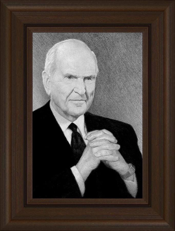 President Nelson Portrait Sketch
