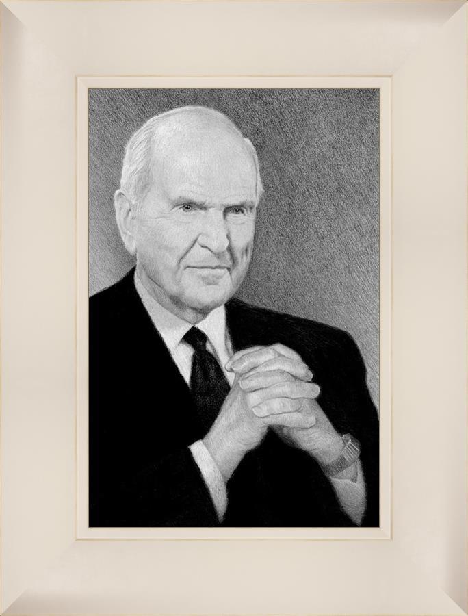 President Nelson Portrait Sketch