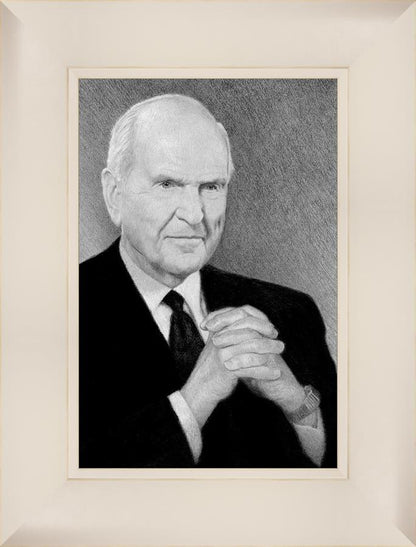 President Nelson Portrait Sketch